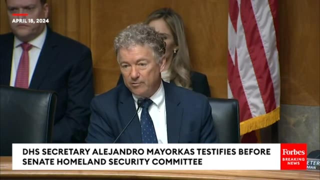 How Could You Sleep At Night?': Rand Paul Confronts Mayorkas About Laken Riley