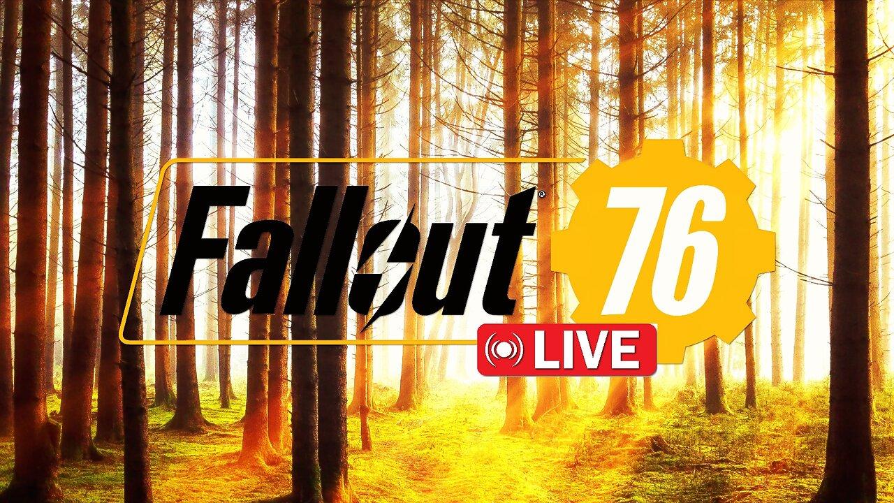 🔴LIVE! FALLOUT 76 - PC - Day 3 Wish Me Luck!