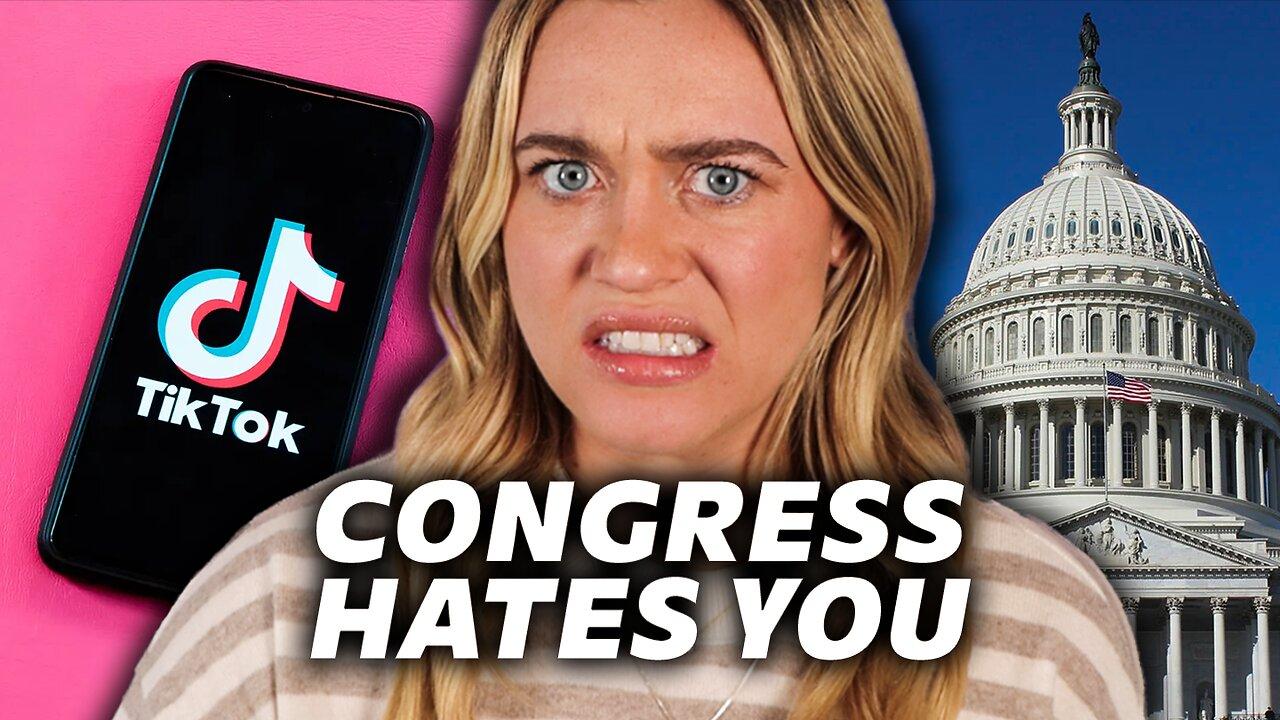 Congress Ties TikTok Ban To Foreign Aid While SILENCING Americans | Isabel Brown LIVE
