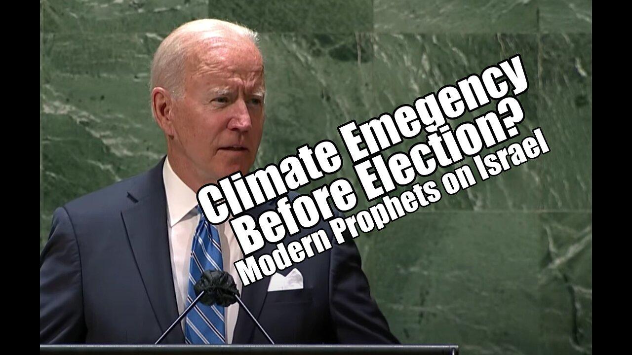 Climate Emergency Before Election? Modern Prophets on Israel. PraiseNPrayer. B2T Show Apr 18, 2024.