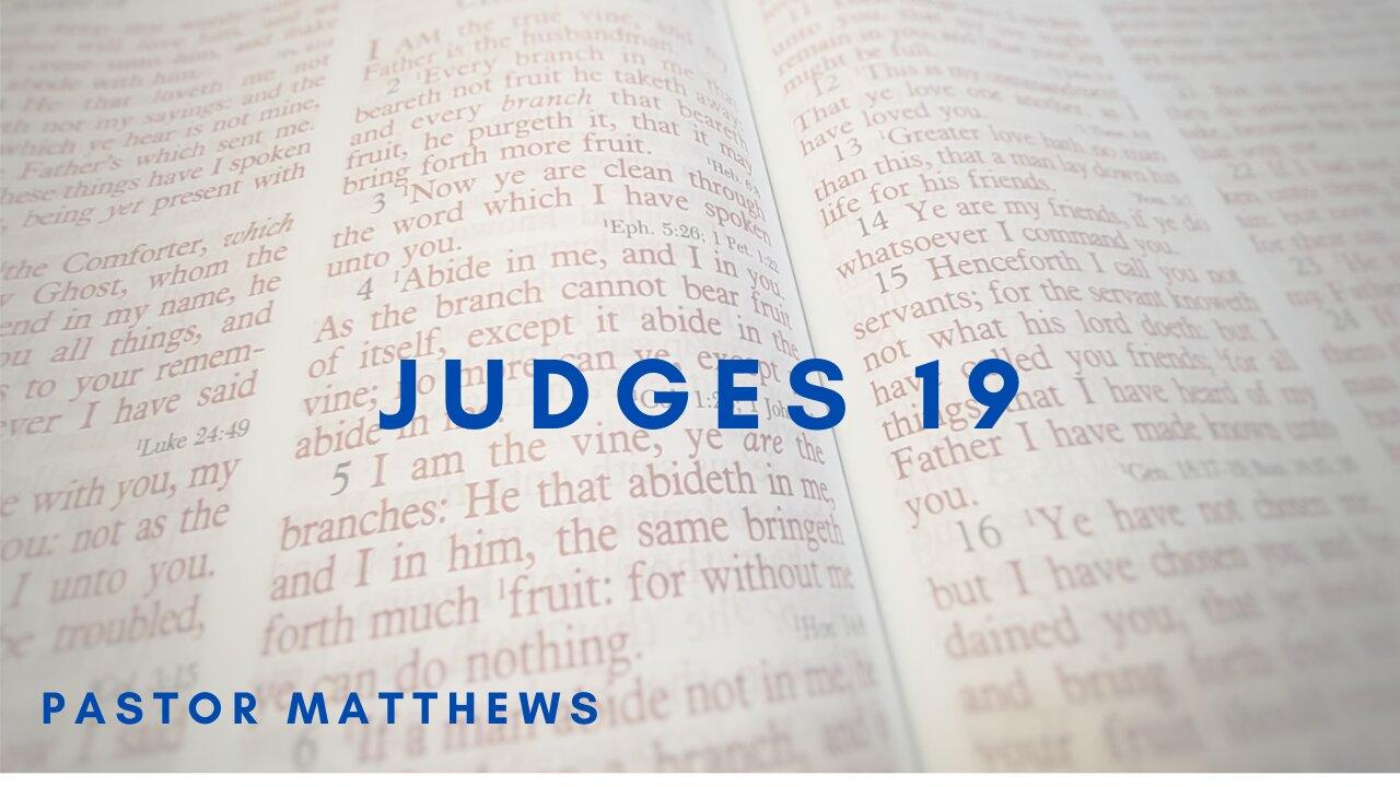 "Judges 19" | Abiding Word Baptist