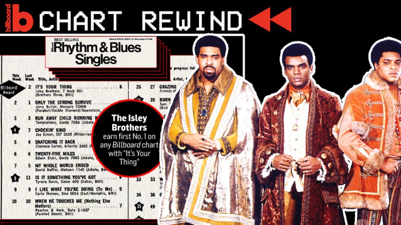 The Isley Brothers Hit No.1 In 1969 With 'It's Your Thing' | Chart Rewind | Billboard News