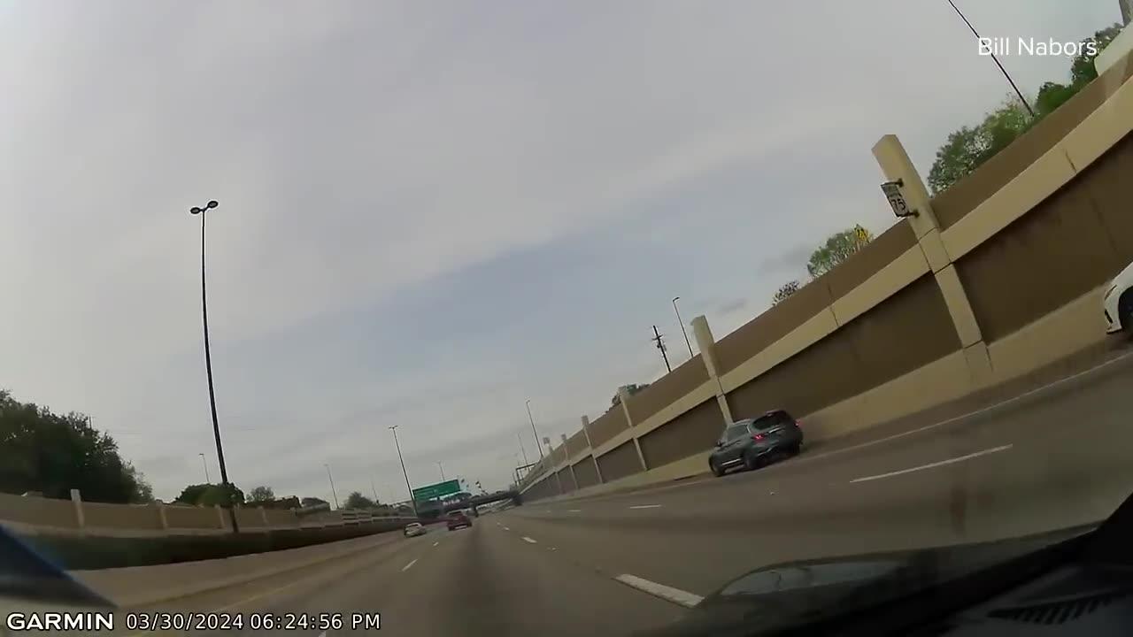 Rashee Rice Dashcam footage shows multi-vehicle crash allegedly involving NFL receiver