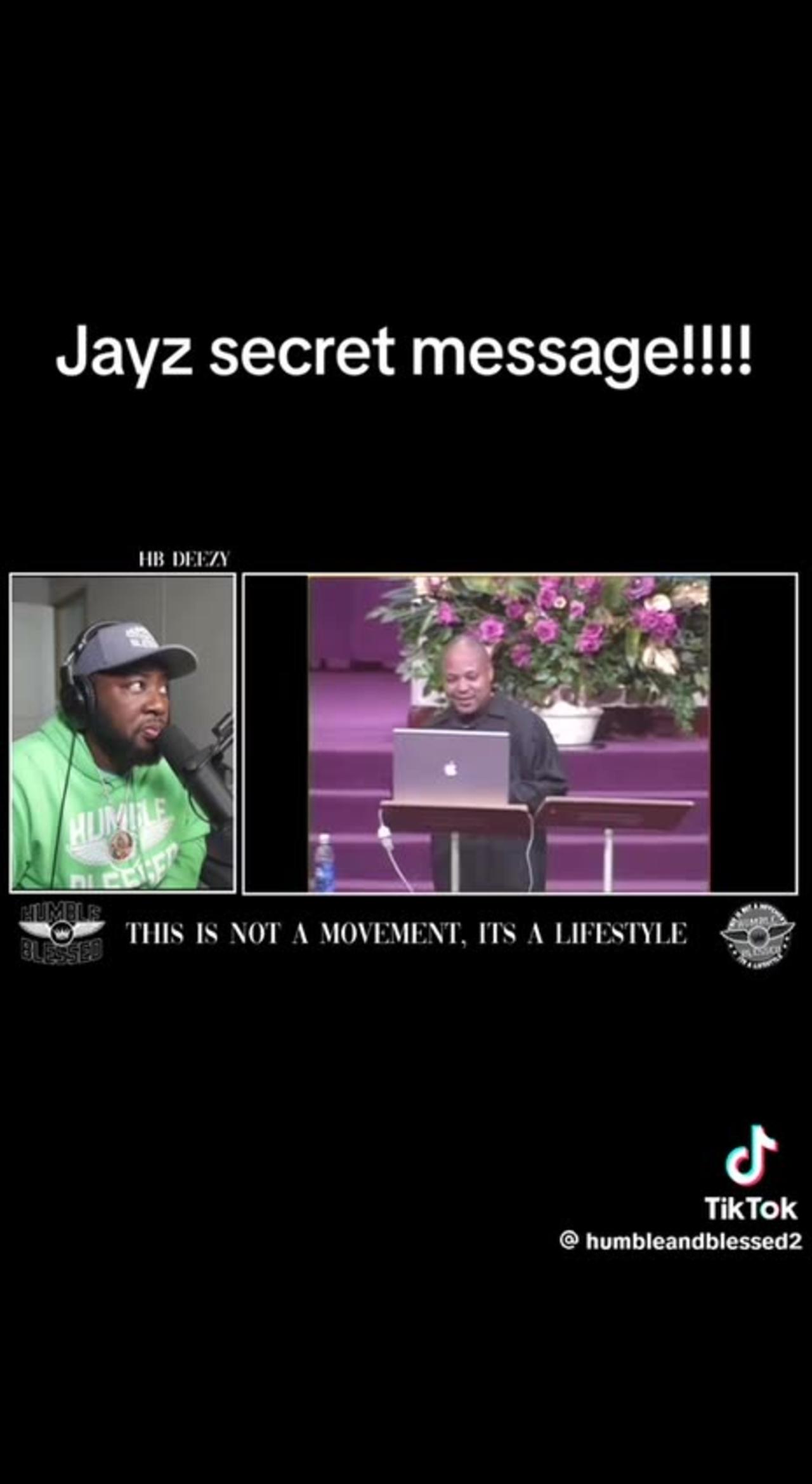 Jayz Secret Message