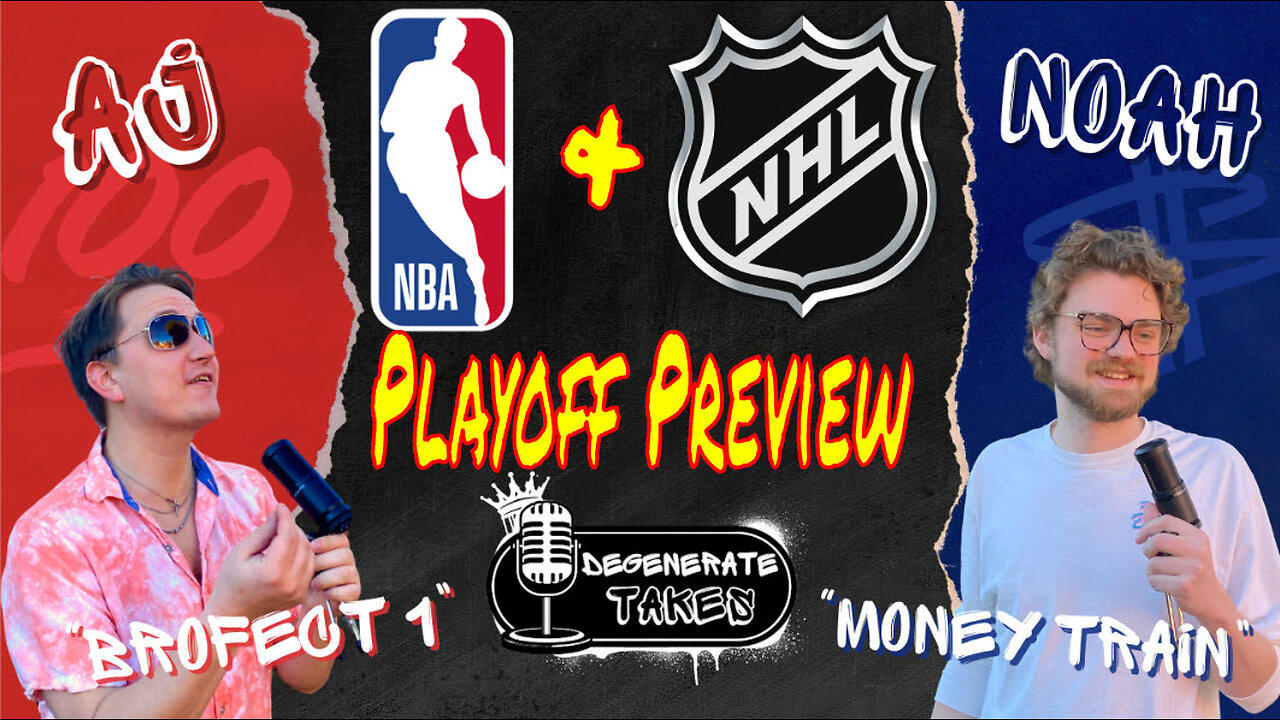NBA & NHL Playoff Predictions and Bets
