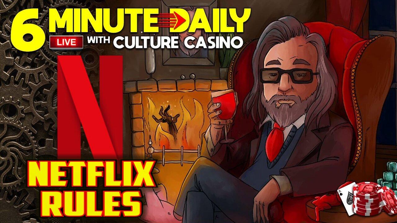 Netflix Rules with HUGE Growth - 6 Minute Daily - April 19th