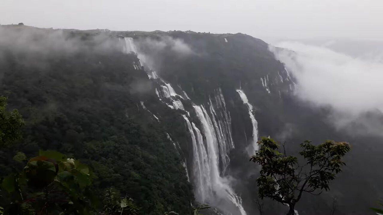Meghalaya ~ Seven sisters Waterfall