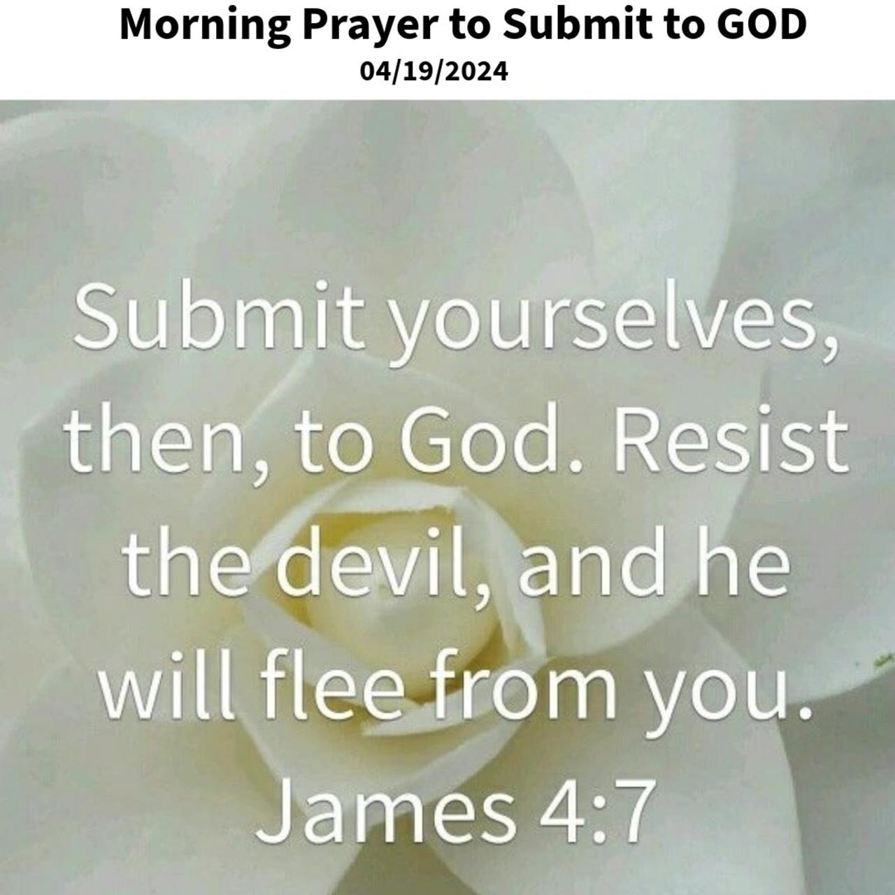 Morning Prayer to Submit to GOD #youtubeshorts #jesus #grace #mercy #faith #bless #fyp #trust #love