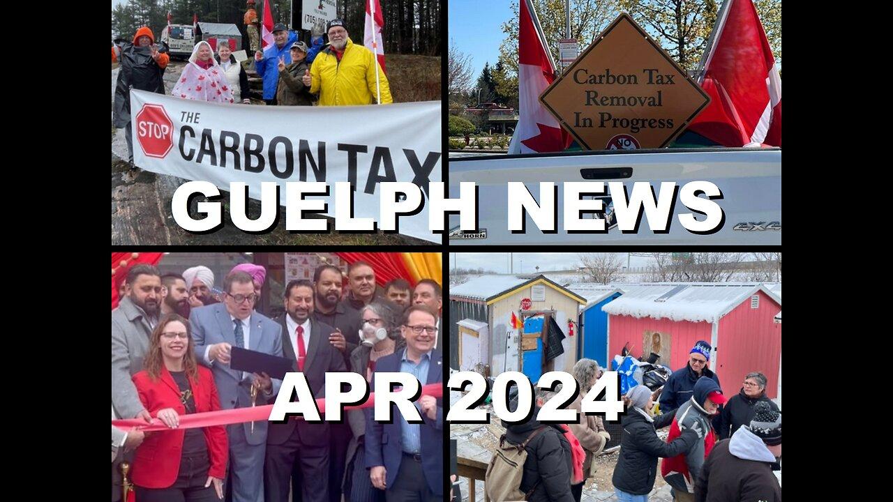 Guelphissauga News: More Axe the Tax Protests, Mayor can't Tweet, & Caton's Censorship | April 2024