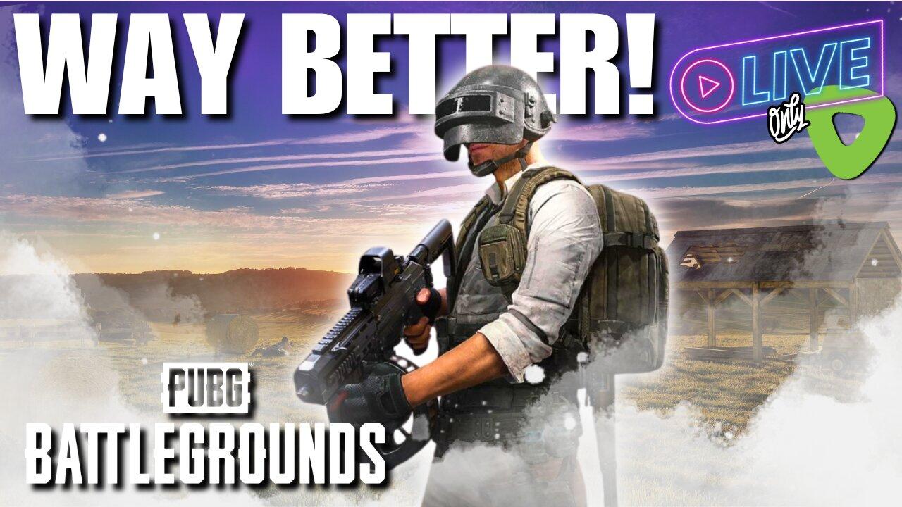 🔴LIVE - THIS IS WAY BETTER! - PUBG - FRIDAY MORNING SOLOS