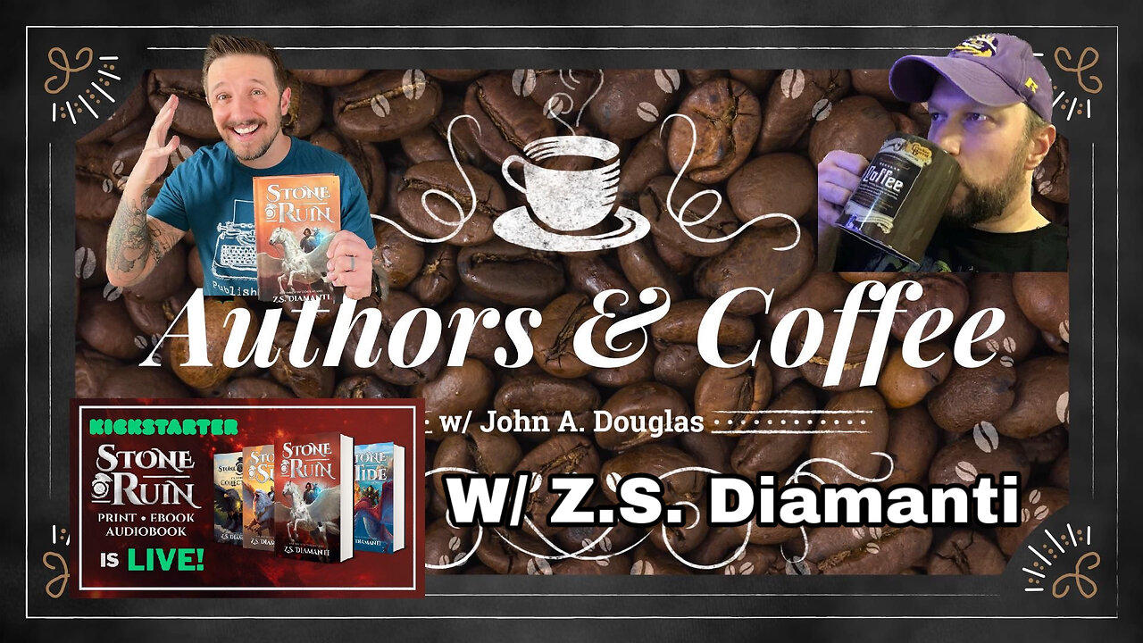 Authors & Coffee Ep. 9 w/ Z.S. Diamanti