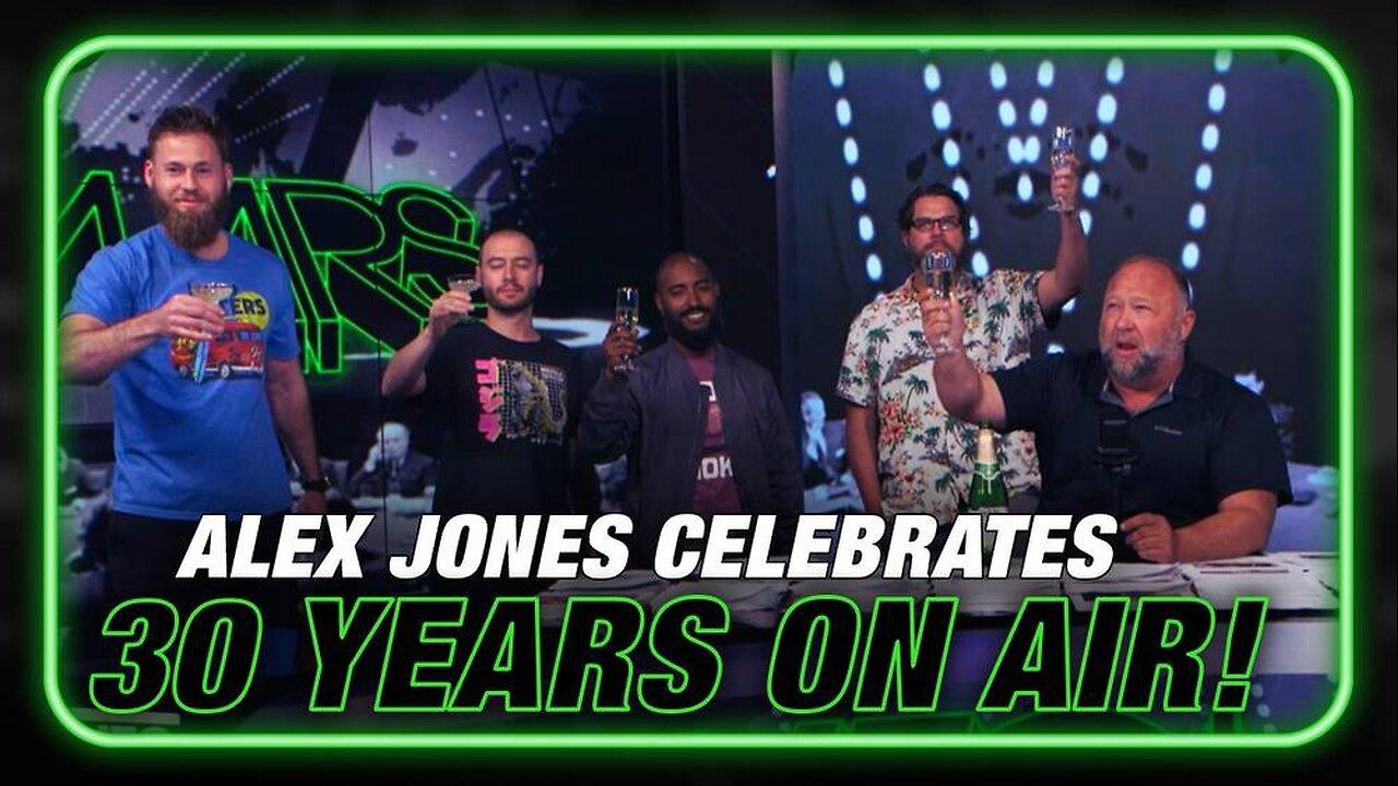 Alex Jones Celebrates 30 Years On Air!