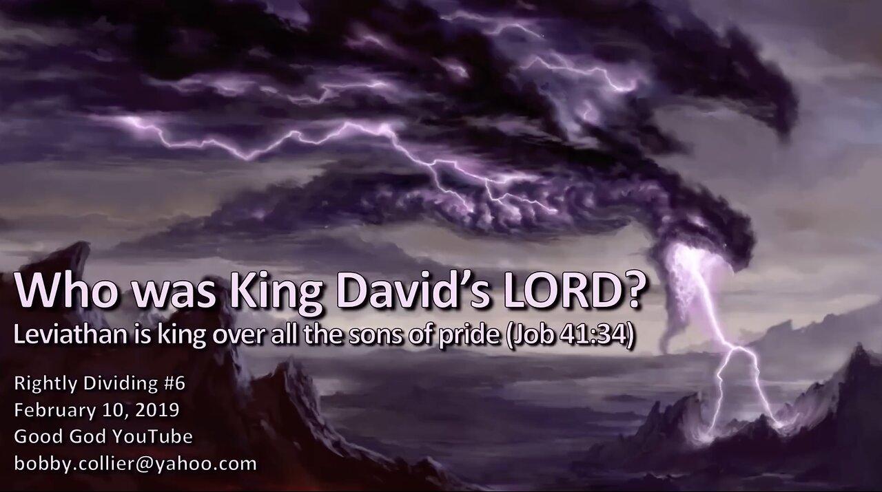 38 - Who was King David's god?