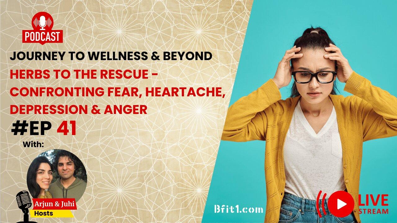 Episode 41: Herbs to the Rescue - Confronting Fear, Heartache, Depression & Anger