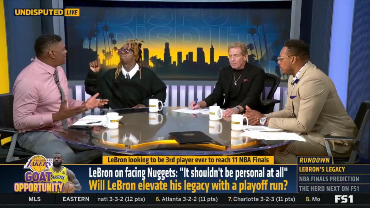 UNDISPUTED  Wayne reacts Lakers vs Nuggets Will LeBron elevate his legacy with a playoff run