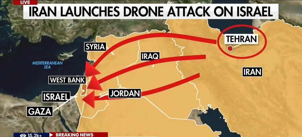 BREAKING Israel launches Iran retaliation drone attack, US officials report    LiveNOW from FOX