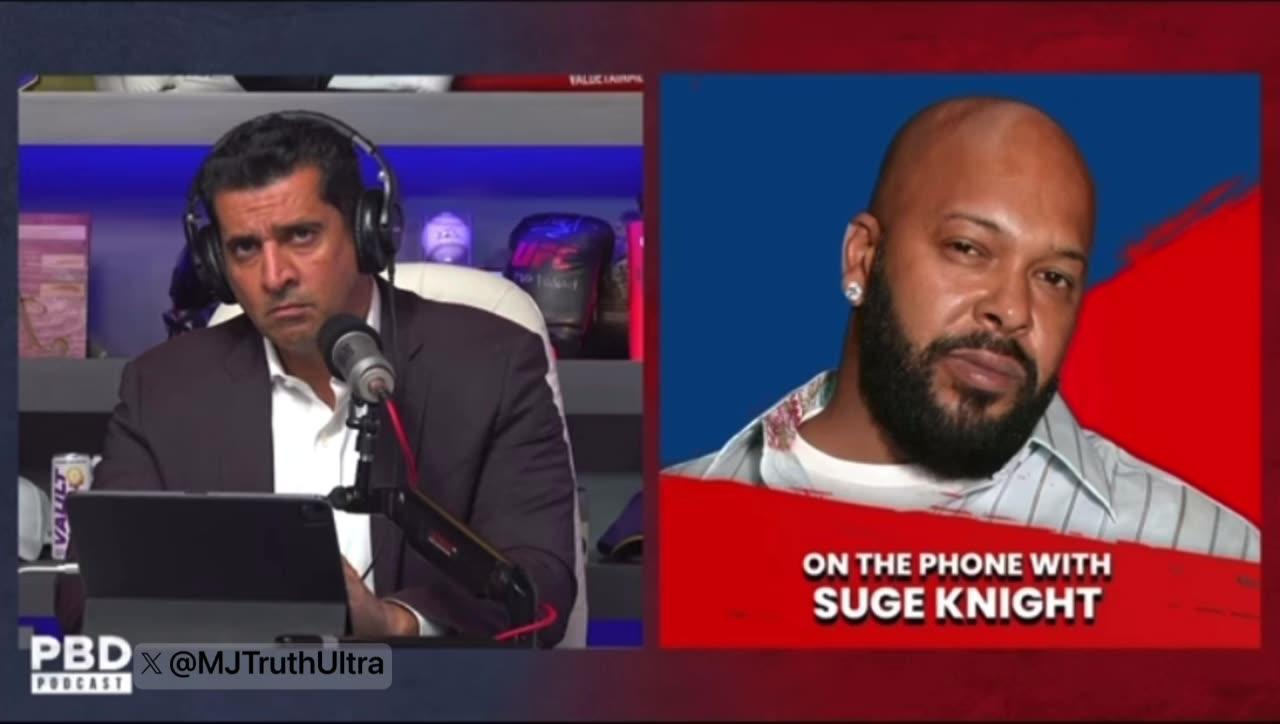 Suge Knight says P. Diddy was Taught how to Operate - Name Drops Clive Davis & Usher