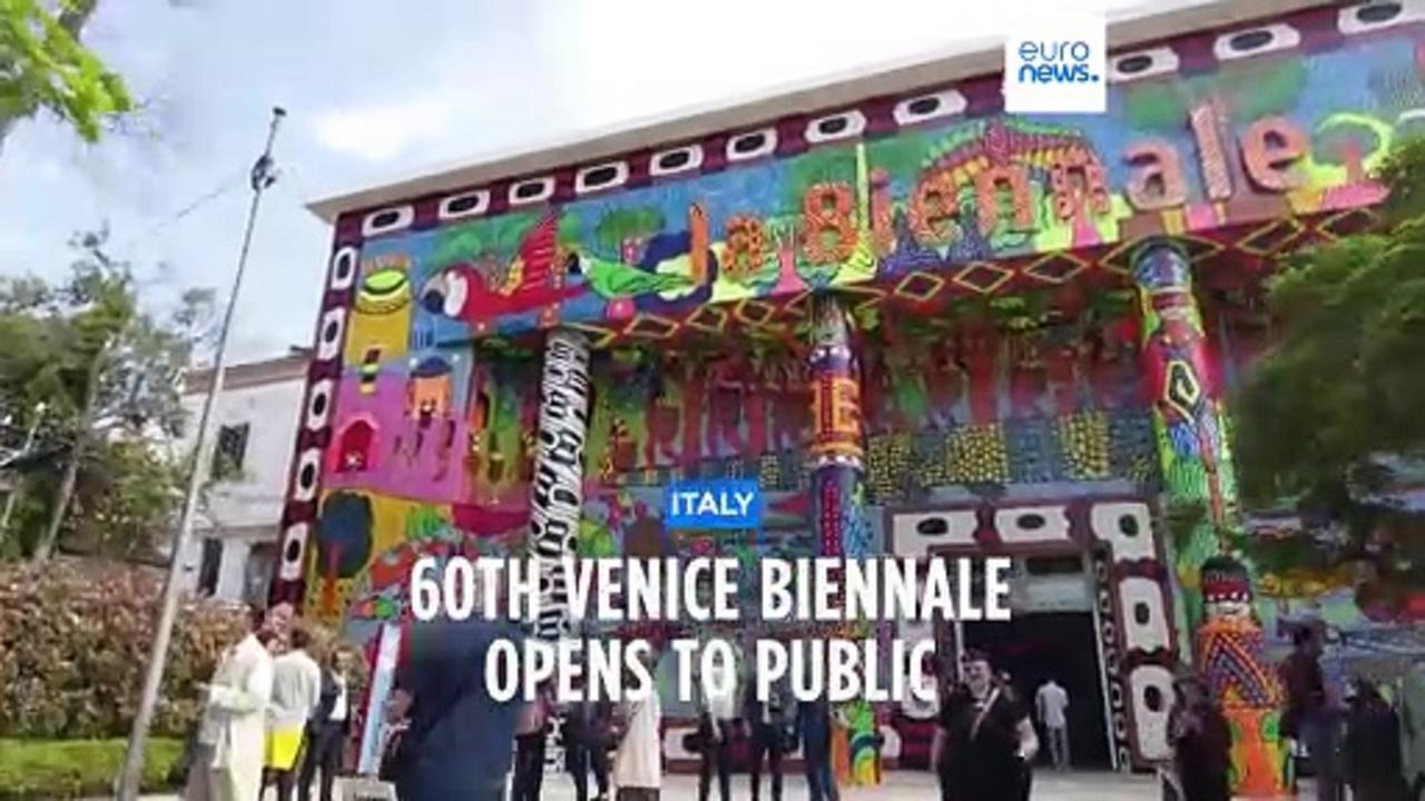 Venice Biennale titled 'Foreigners Everywhere' gives voice to outsiders