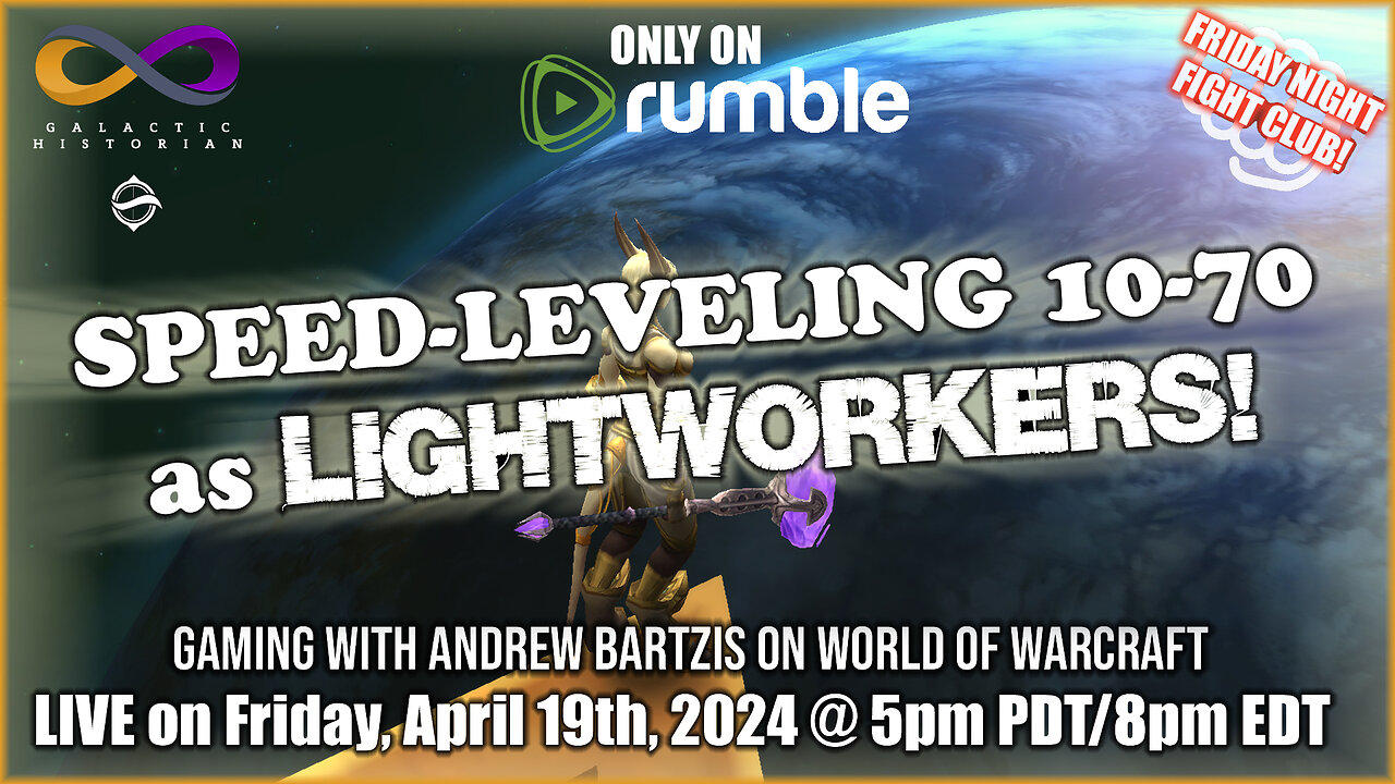 Speed-leveling 10-70 w/Dirty Casuals/World of Warcraft! Q&A in the chat with Andrew Bartzis!