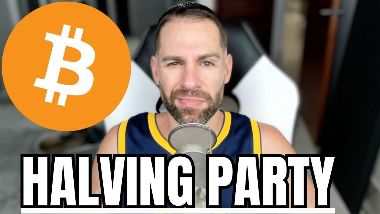 Bitcoin Halving 2024 Watch Party!