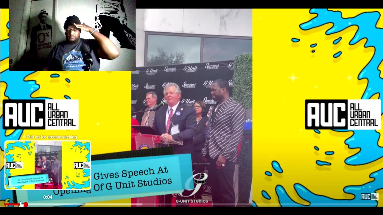 I Dont Know What To Say 50 Cent Chokes Up At The Opening Of G-Unit Films Studio In Louisiana