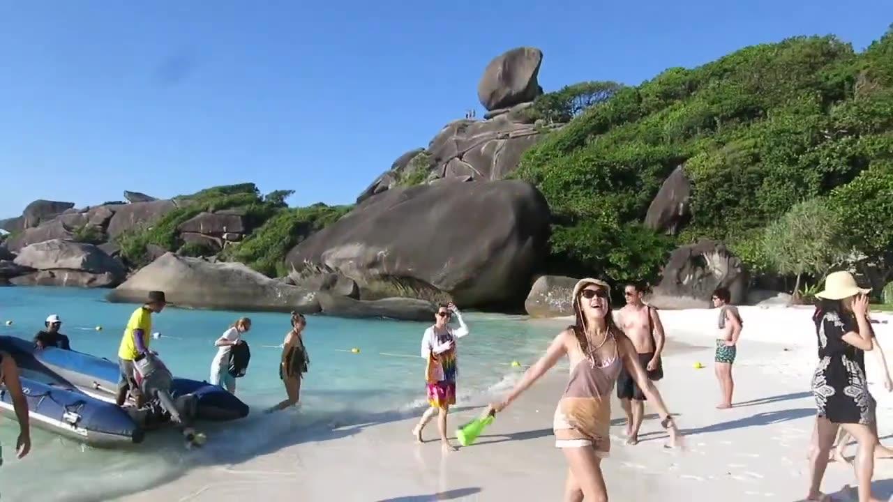 Similan Islands Diving Site : Highlight Video