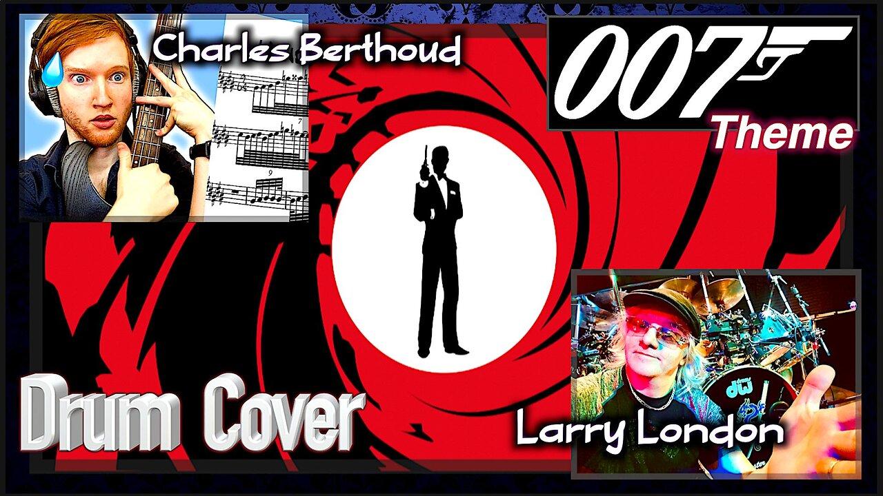 I broke everything playing the James Bond Theme *DRUM COVER * Larry London #charlesberthoud