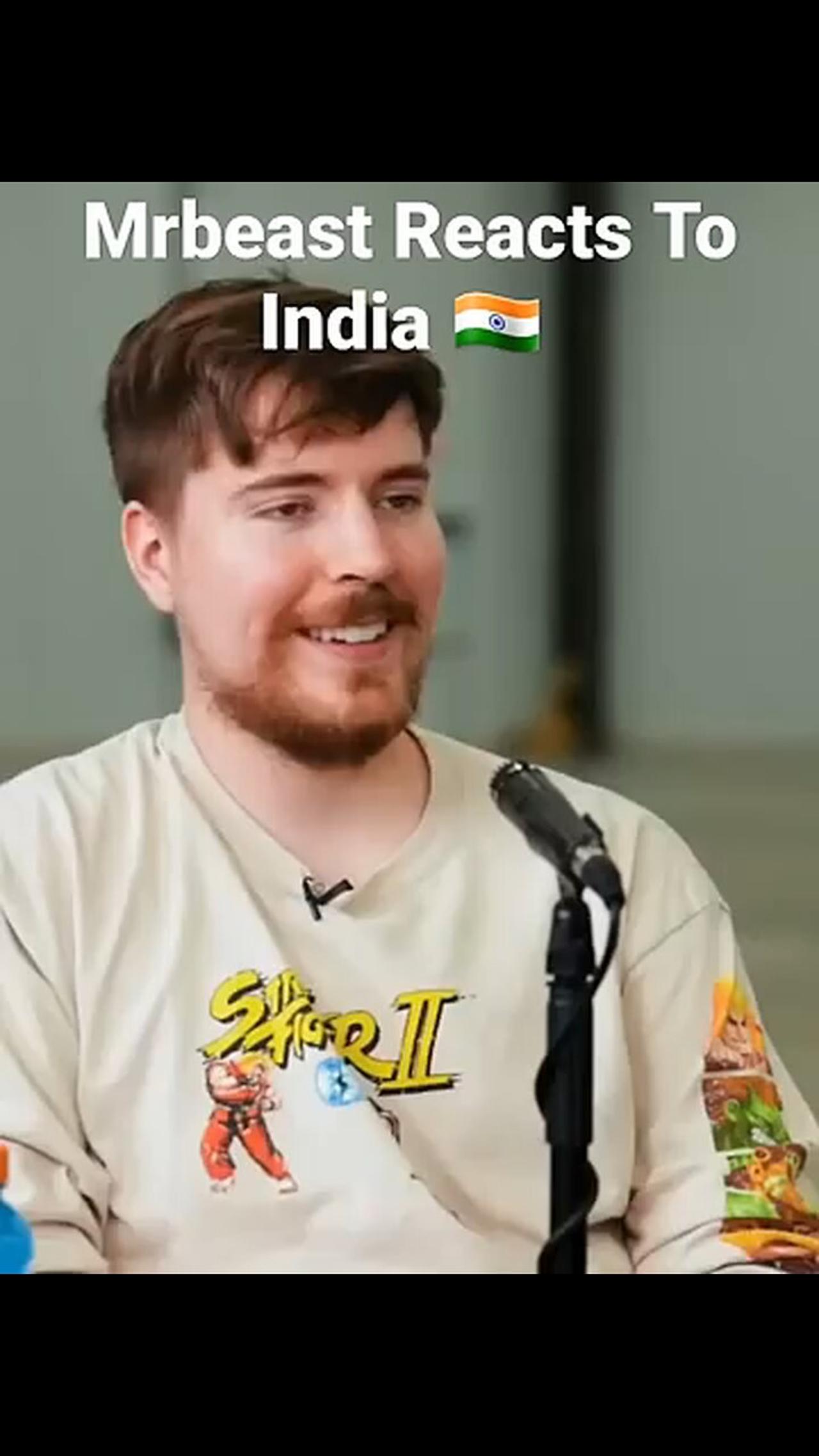 MrBeast Reacts To India 🇮🇳🇮🇳