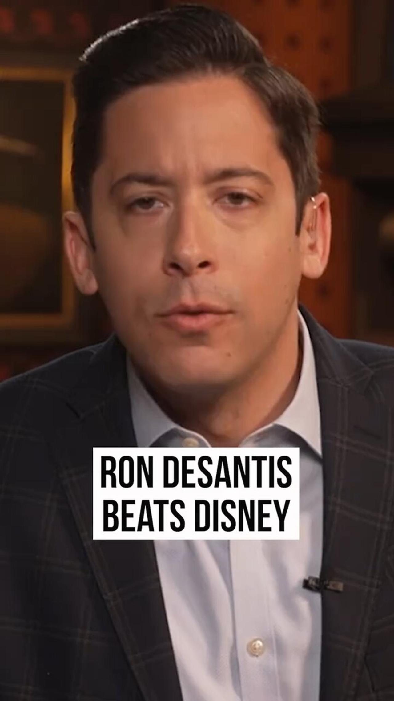 The left is actively covering up Ron DeSantis’s big victory against Disney in Florida!