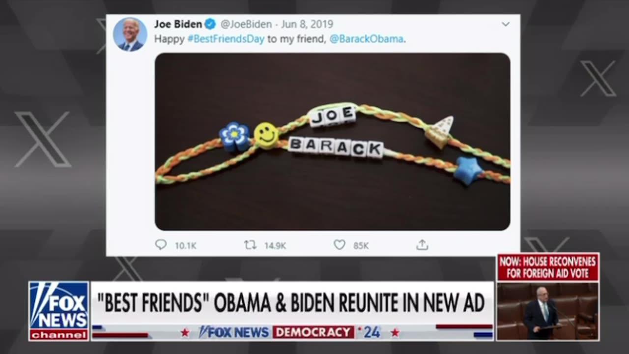 Joe Biden and Obama’s Best Friend Bracelets - What do you Notice?