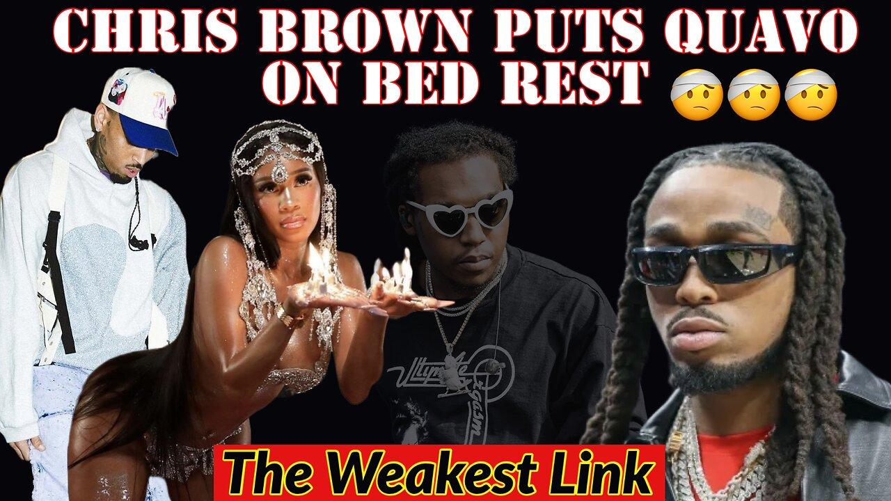 ⚡️EXCLUSIVE: Chris Brown "DISSES TF'' Outta Quavo! | He "SMASHED'' Saweetie! FULL AUDIO | Quav