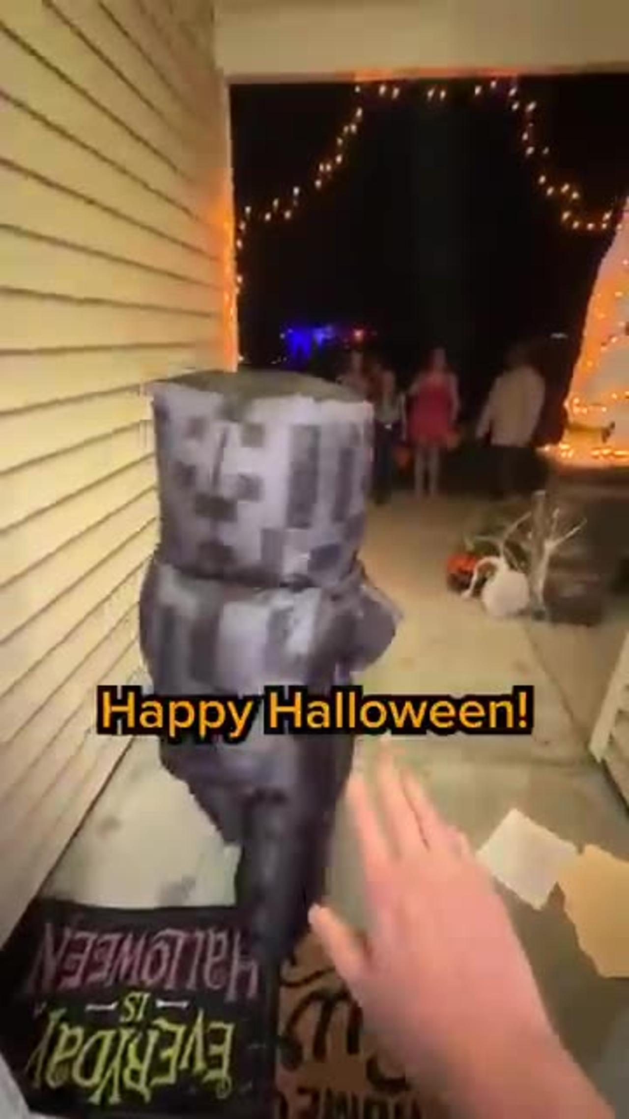 Giving iphones instead of candy on Halloween