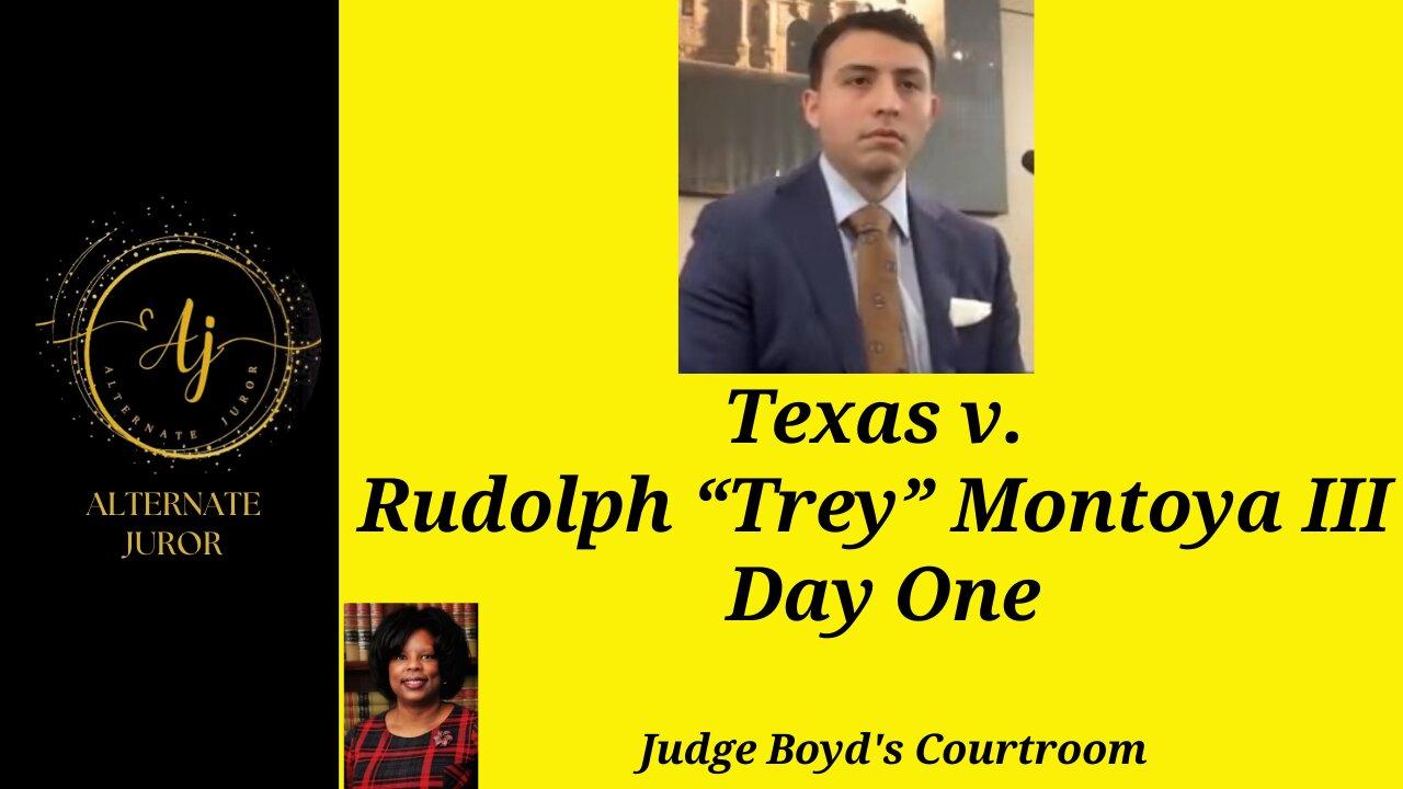 Rudolph Montoya Trial Day One