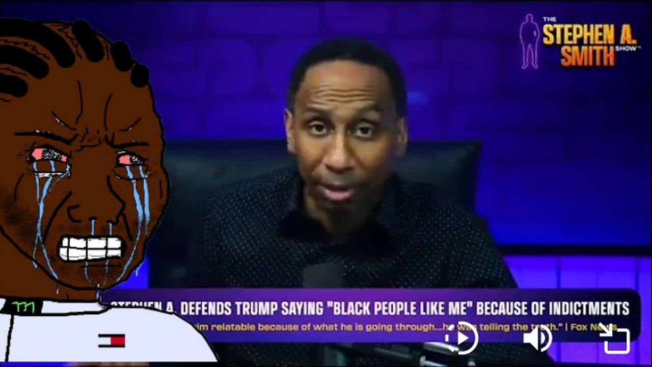 Stephen A Smith, Donald Trump And Black People Outrage
