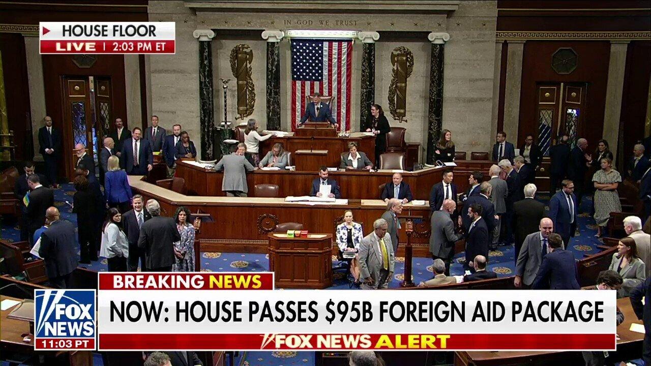 House Passes $95B Foreign Aid Package