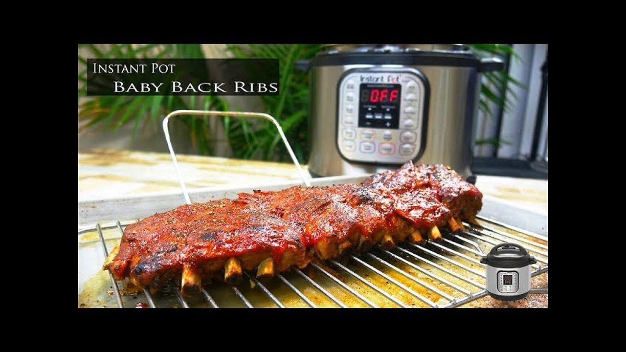 Fall Off the Bone Instapot Baby Back Ribs