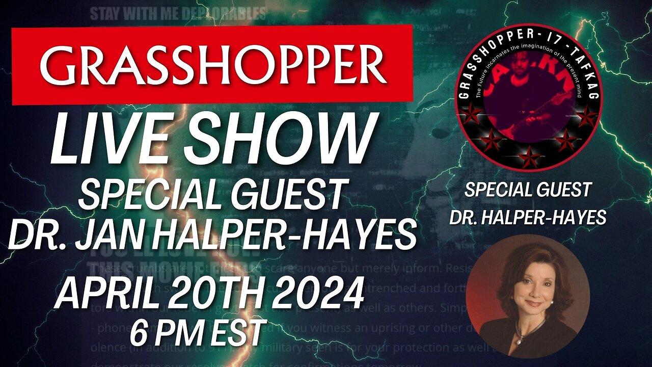 Grasshopper Live Decode Show - Special Guest Dr. Jan Halper Hayes