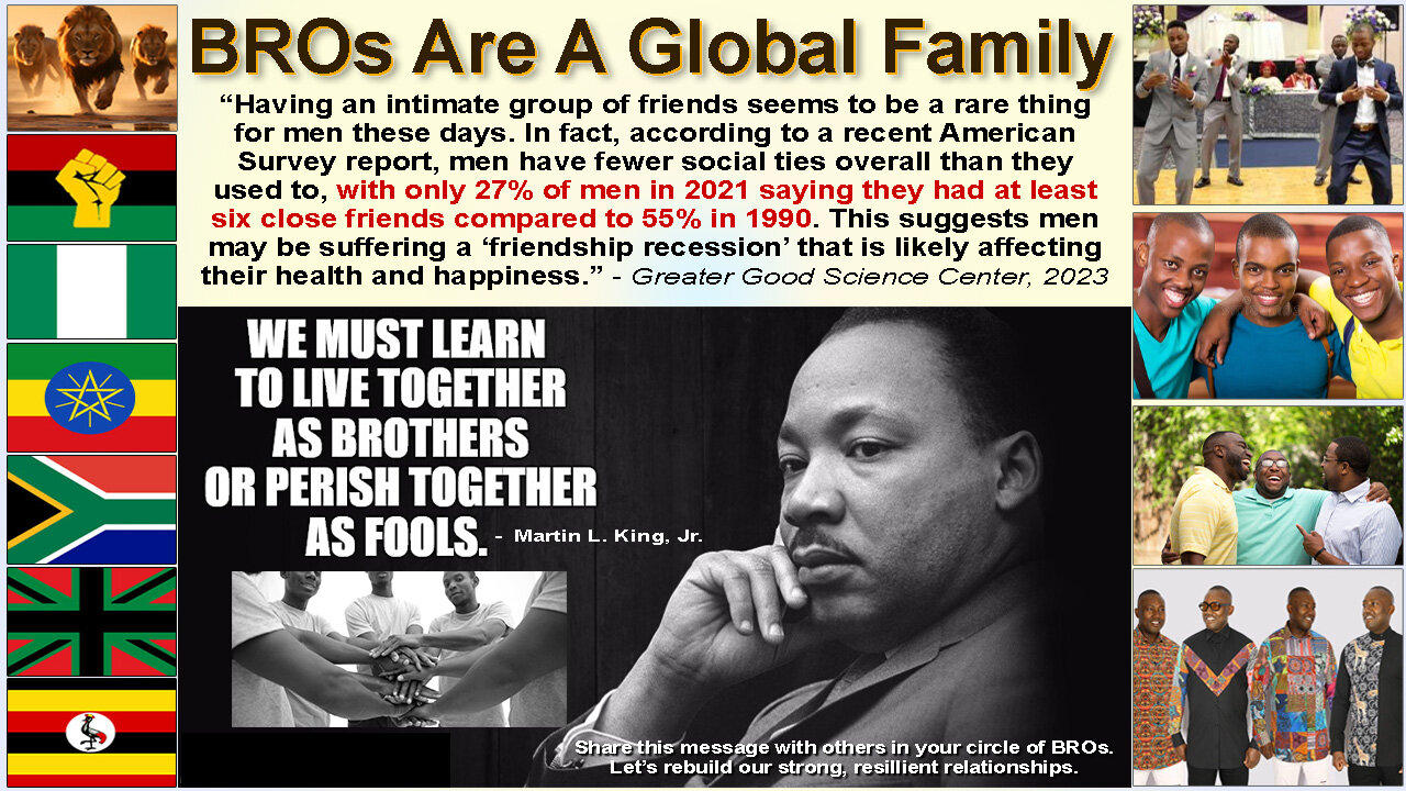 BROs Are A Global Family - The Conscious Rasta Rant