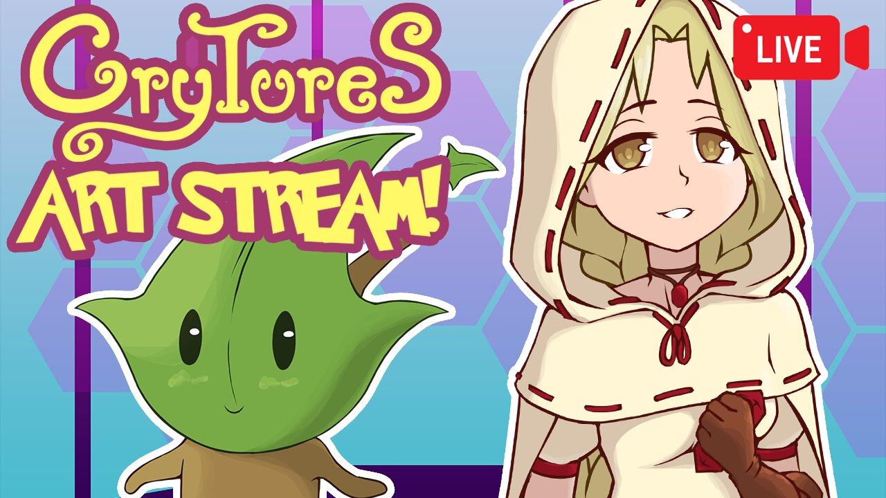 Art Stream | Drawing Manga Lineart! | Pokemon-Inspired TTRPG