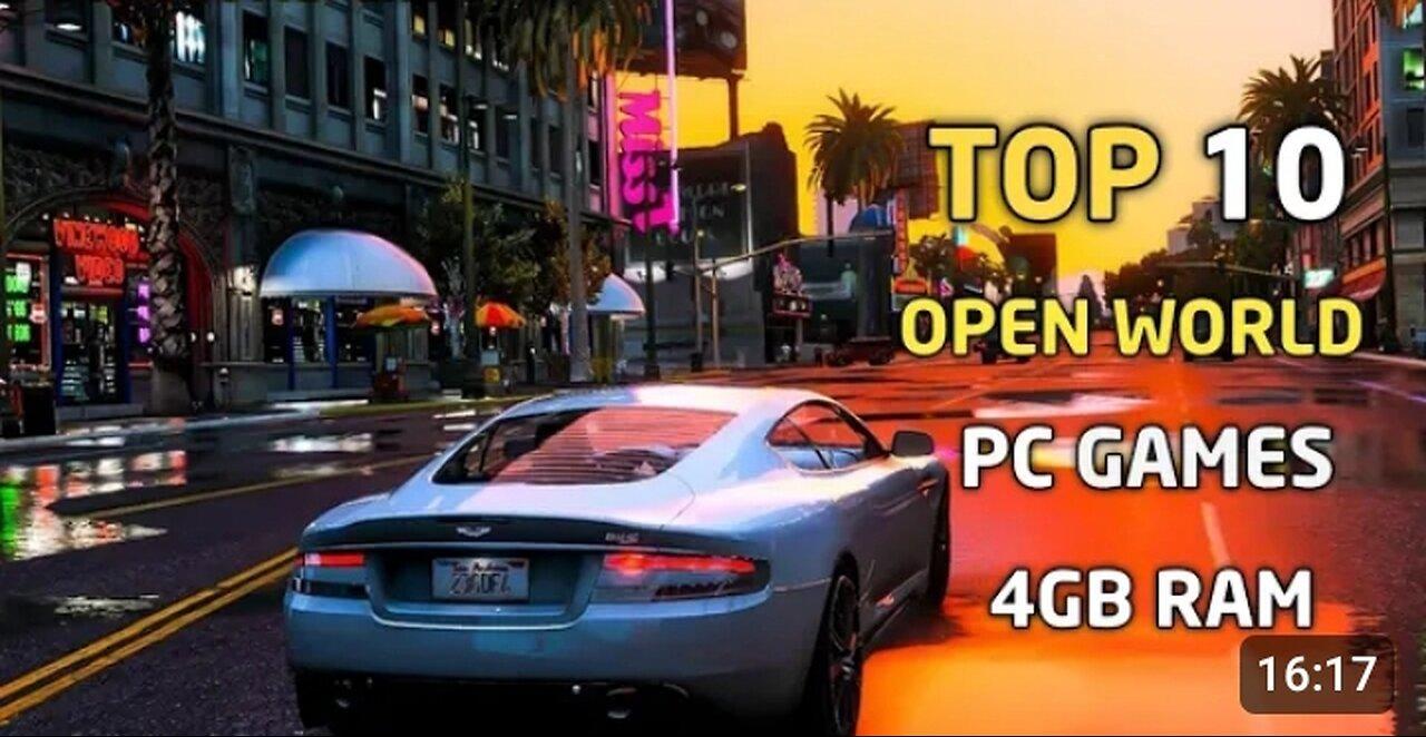Top 10 games for 4GB RAM PC | Intel HD graphics |No graphics card