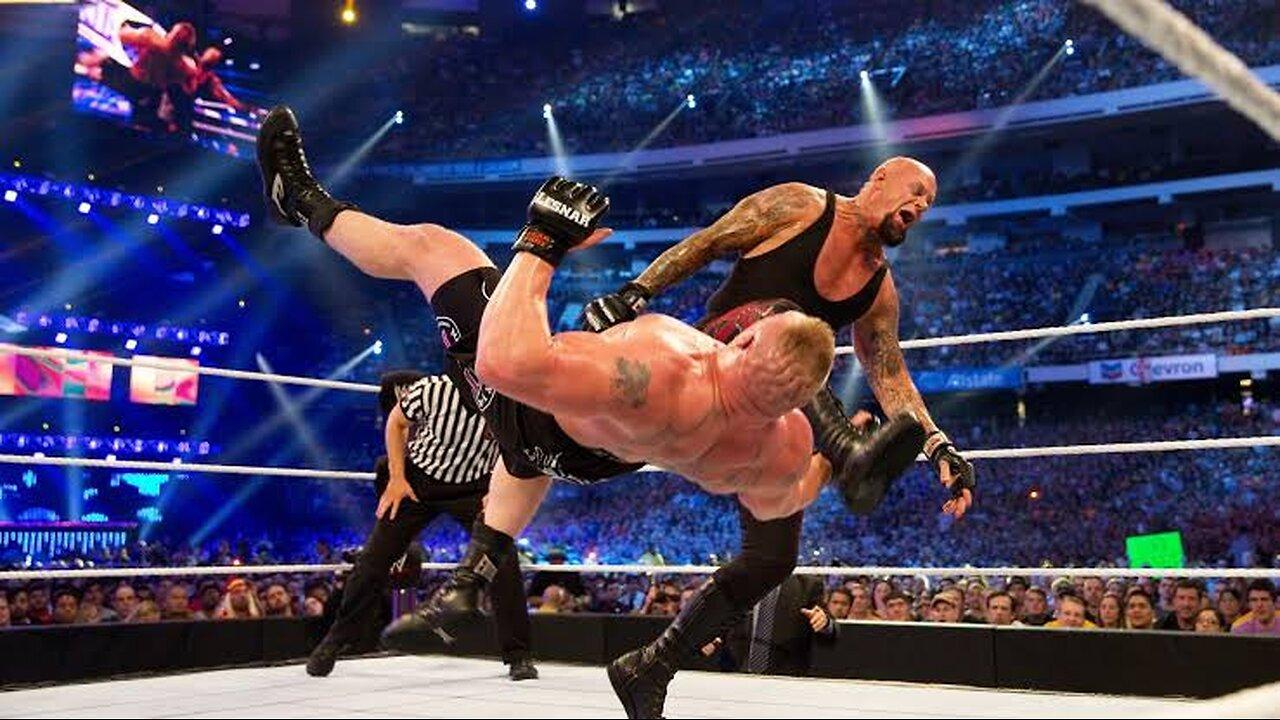 Undertaker VS Brock Lesnar | The Most Horrific Moment In WWE History