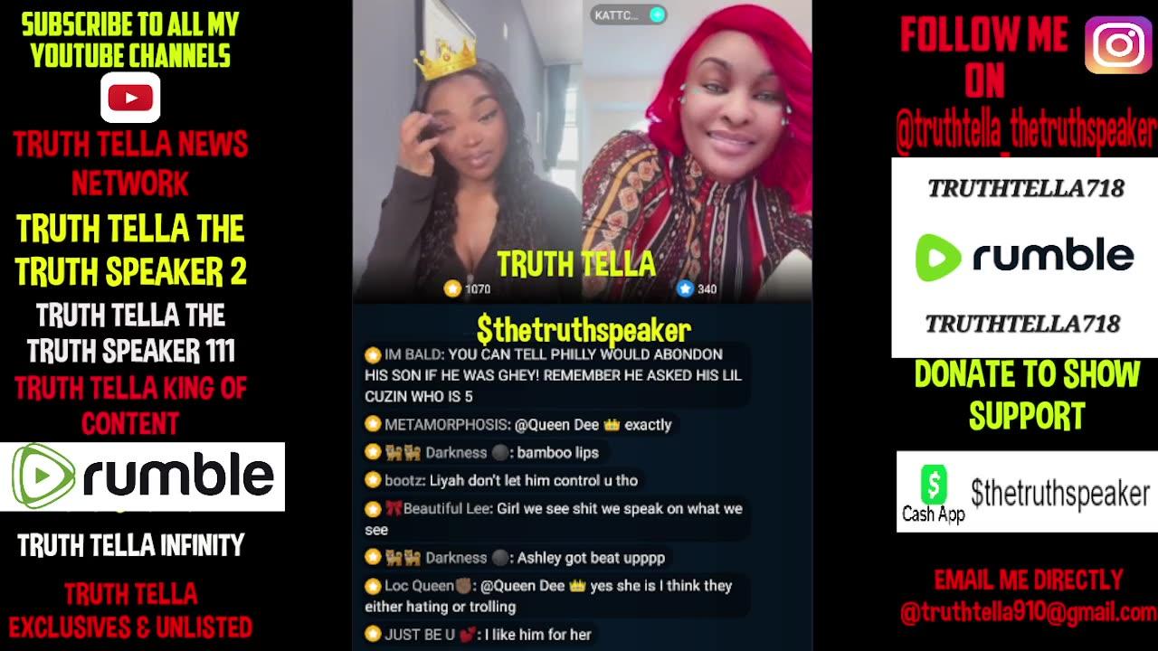 LIYAH THE DOLL STILL IN PHILLY LIES UP WITH KATTCOINZ