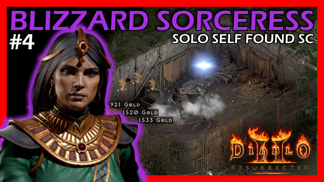 169% chance of Sur drop | Diablo 2 Resurrection Offline SSF Part 4