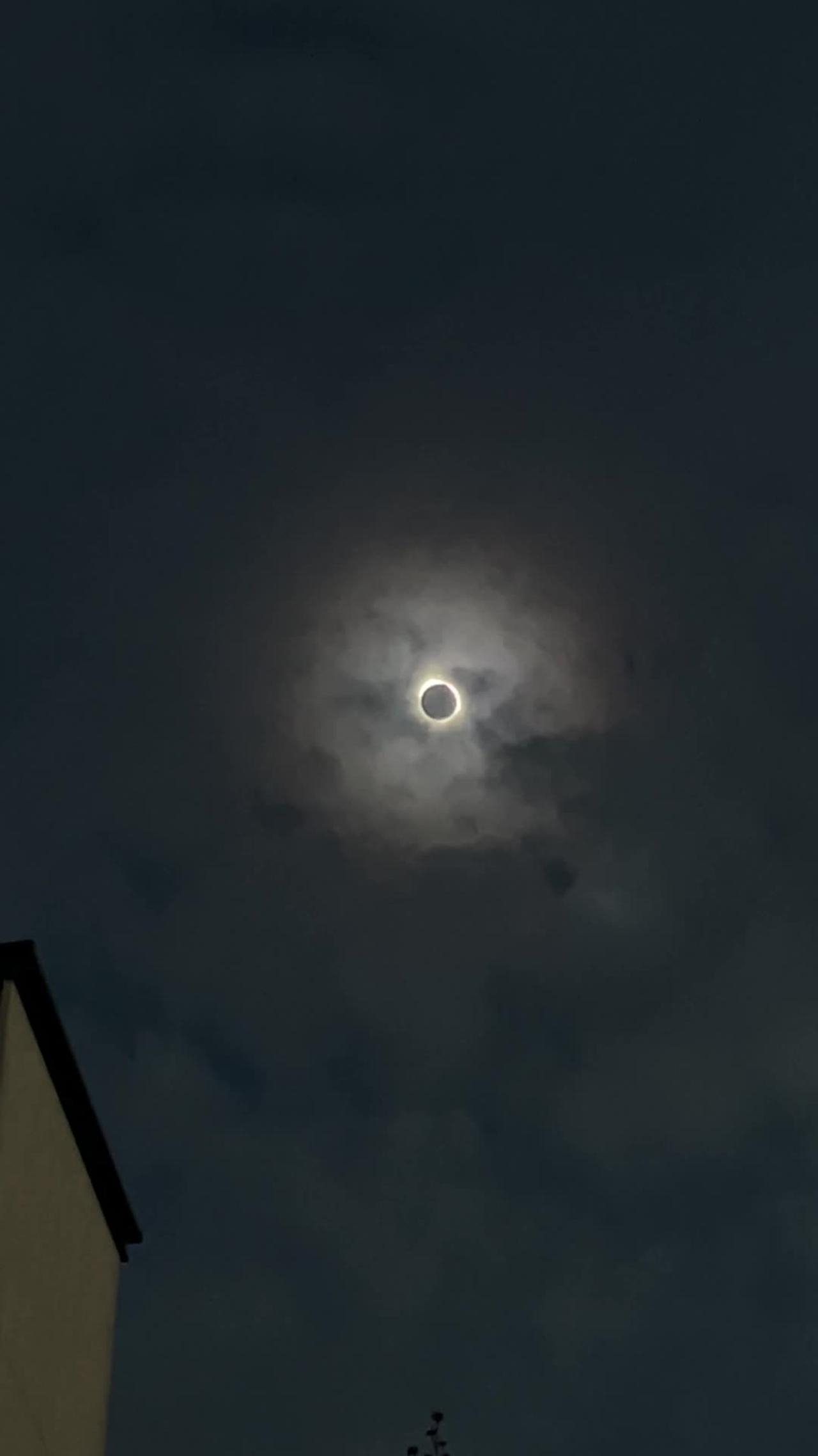 Solar Eclipse Seen From Burlington, Ontario