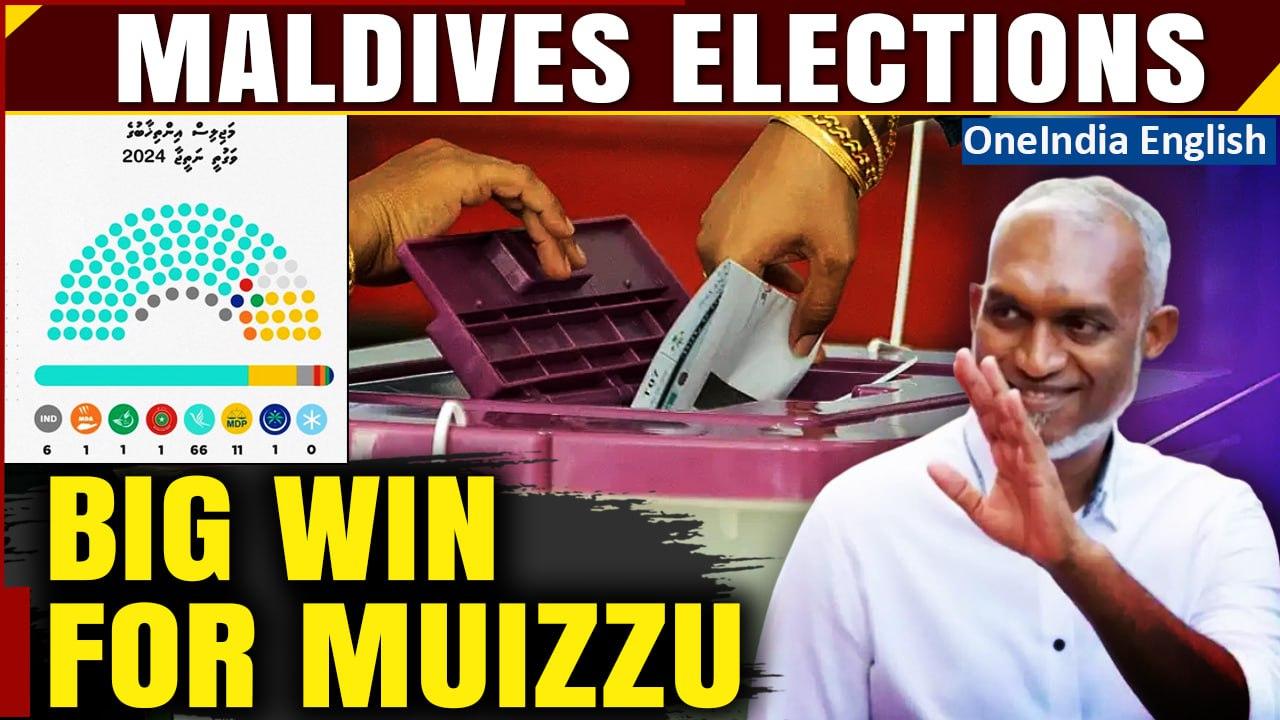 Maldives Election: President Muizzu's ‘pro-China’ Party Set To Win Landslide Majority| Oneindia News