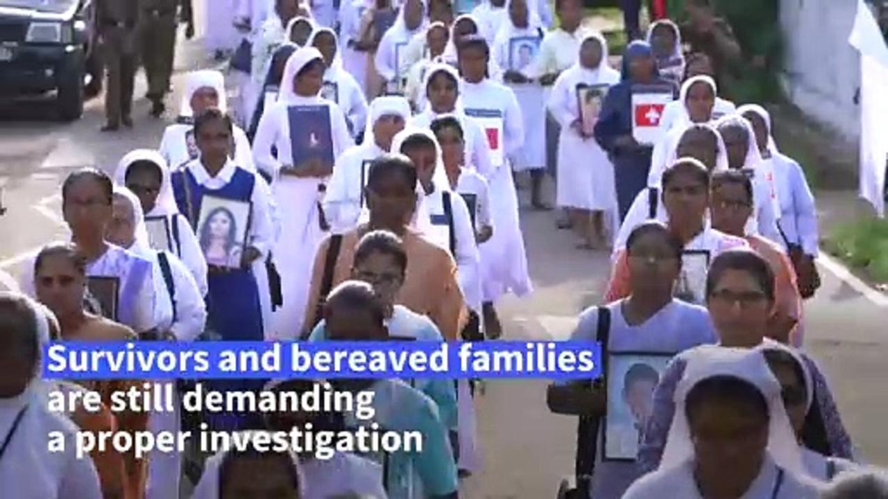 Sri Lankans remember deadly Easter attacks