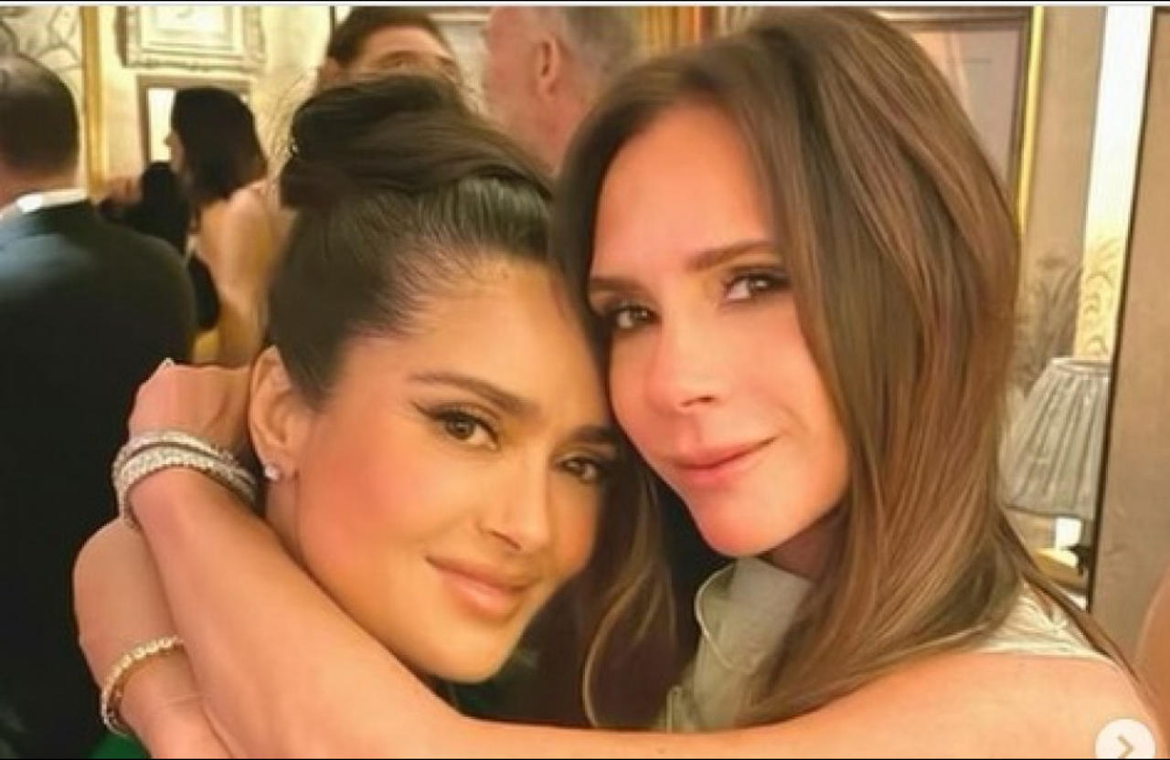 Salma Hayek 'so honoured' to be invited to Victoria Beckham's 50th birthday party