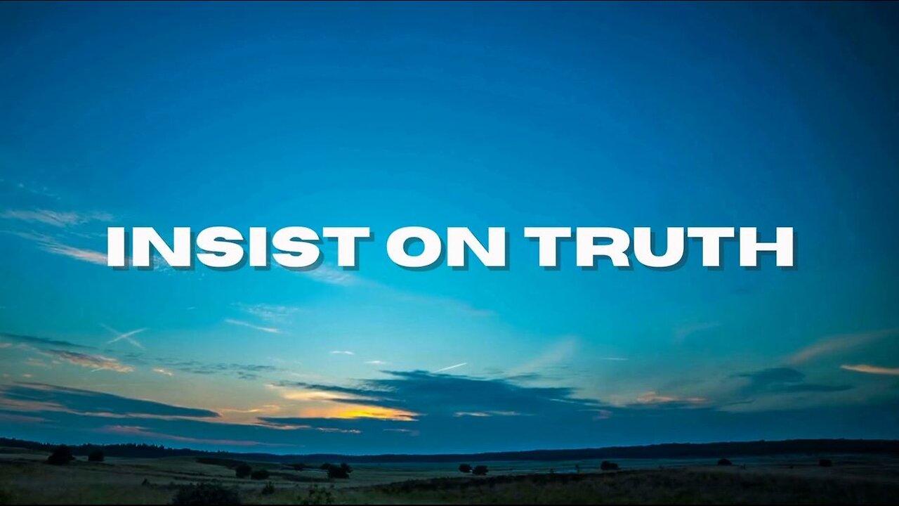 Sunday 8:00pm EDT - Insist on Truth - Our Food Supply is Being Impacted - What you Can Do