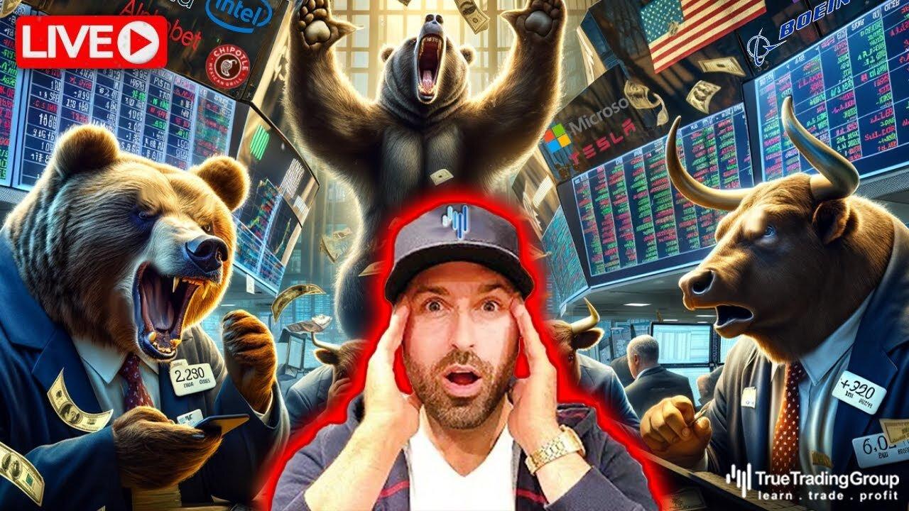 STOCK MARKET MELTDOWN Or HUGE Rally Incoming! Mega Cap Tech Earnings & How To Make Money Trading NOW