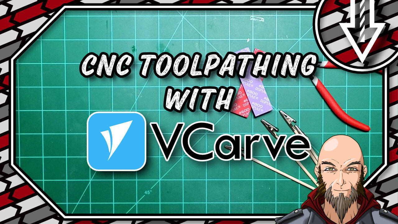 【VCarve for CNC】 This is not a game! Toolpathing for CNC Router. #ZeilStream #vtuber #envtuber